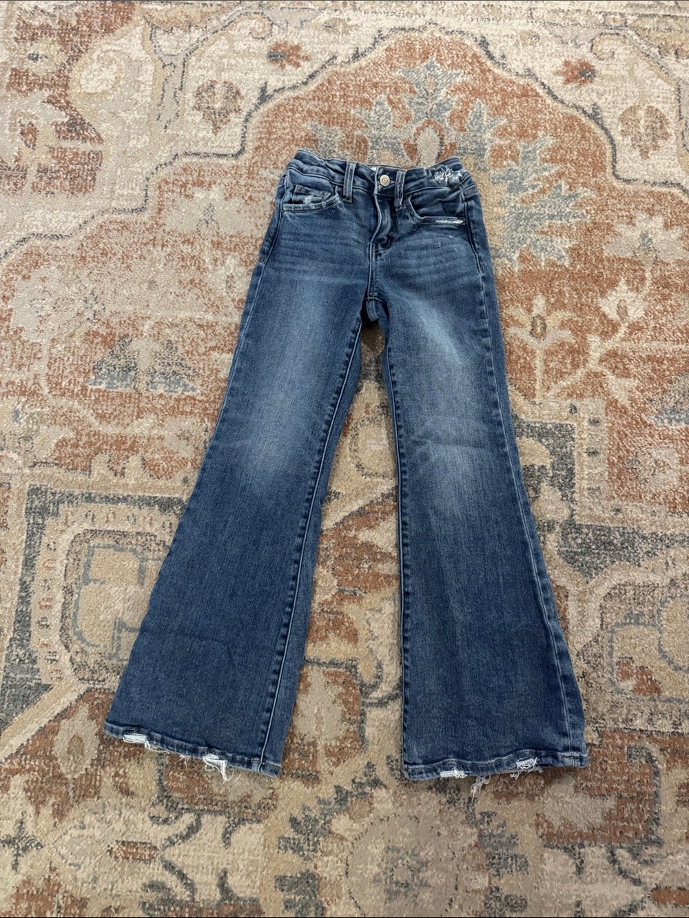 Flying Monkey kids- mid rise flare Jeans youth size 7
